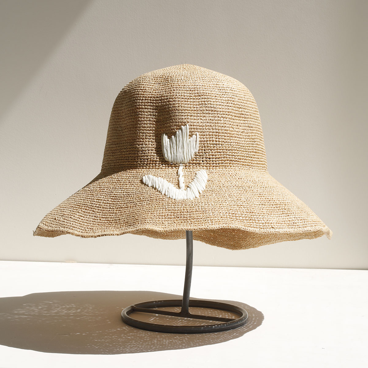 Bucket Hat Straw - Cappello da Sole in Rafia Naturale